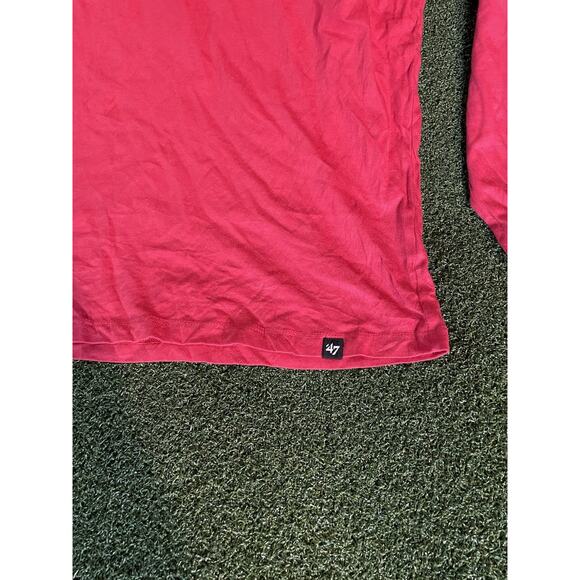 Men's '47 Brand Kansas City Chiefs NFL Football Long Sleeve Shirt Size XL - Picture 3 of 9